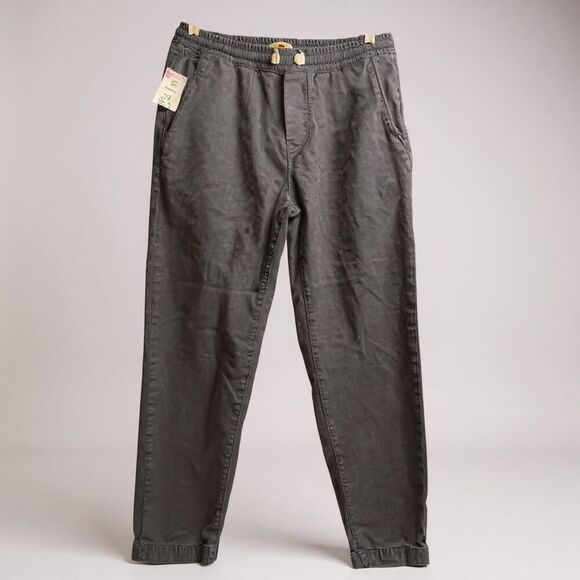 Marine Layer Pants - Marine Layer Women’s Twill Joggers Navy Size Medium Relaxed Casual Pants